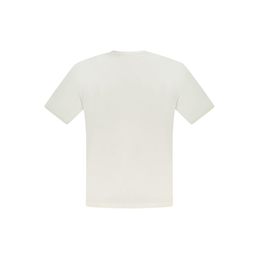 North Sails White Cotton Mens T-Shirt - ClickThatClicks 