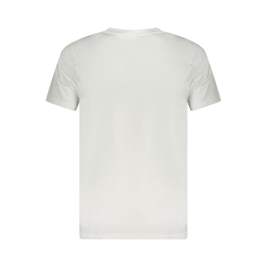 Cavalli Class Bianco Cotton Men T-Shirt - ClickThatClicks 