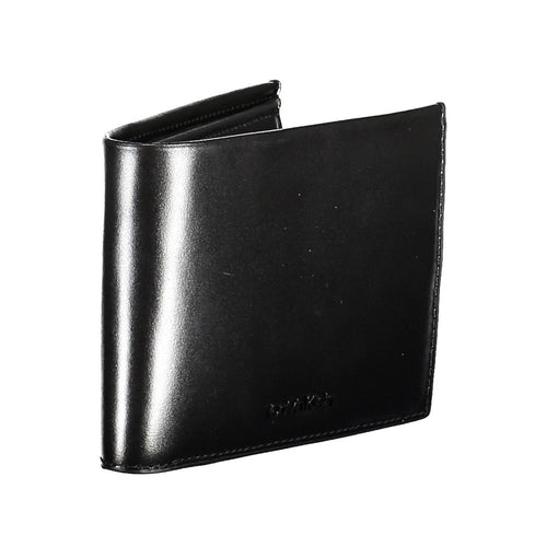 Calvin Klein Black Leather Men Wallet - ClickThatClicks 