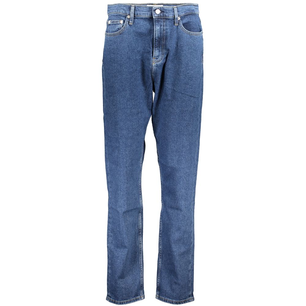 Calvin Klein Blue Cotton Women's Jean - ClickThatClicks 