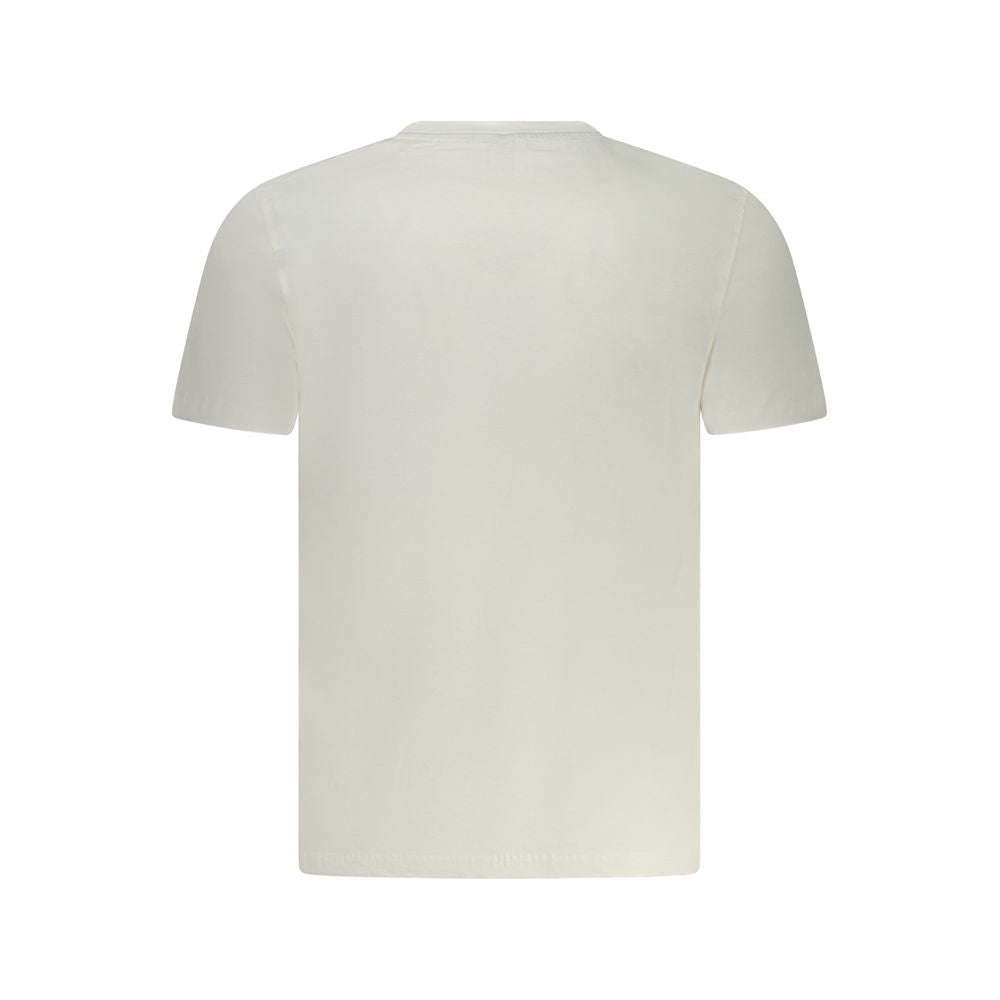 North Sails White Cotton Men T-Shirt - ClickThatClicks 