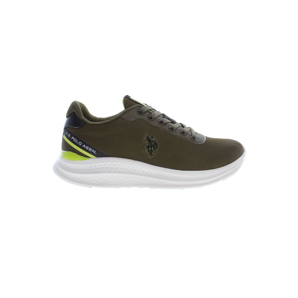 U.S. POLO ASSN. Verde Polyurethane Men Sneaker - ClickThatClicks 