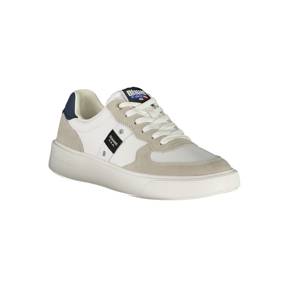 Blauer Bianco Polyurethane Men Sneaker - ClickThatClicks 