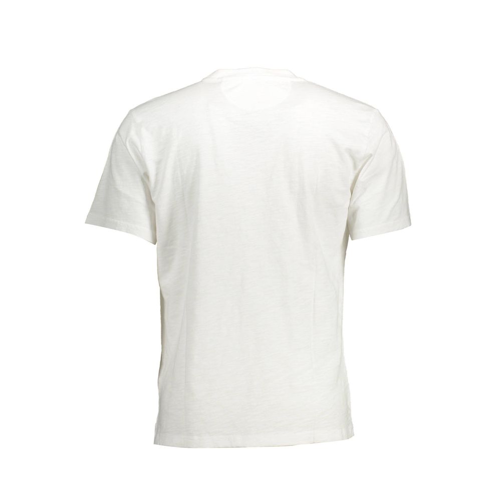 La Martina Bianco Cotton Men T-Shirt - ClickThatClicks 