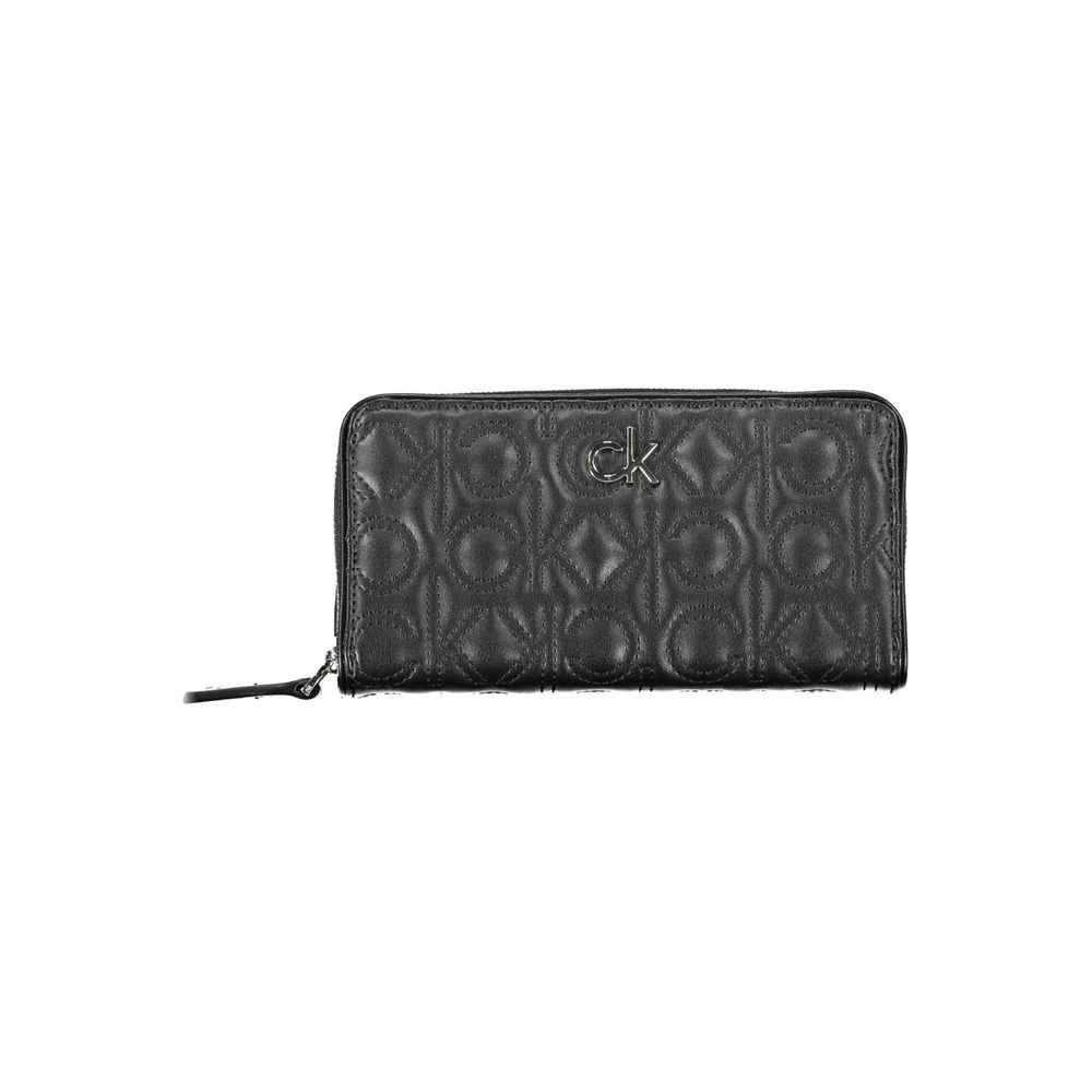 Calvin Klein Nero Poliuretano Women Wallet - ClickThatClicks 