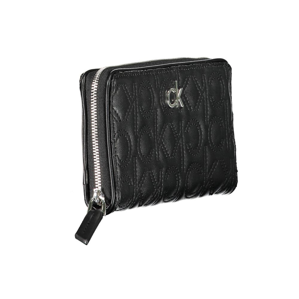 Calvin Klein Nero Poliuretano Women Wallet - ClickThatClicks 