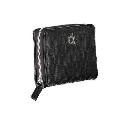 Calvin Klein Nero Poliuretano Women Wallet - ClickThatClicks 