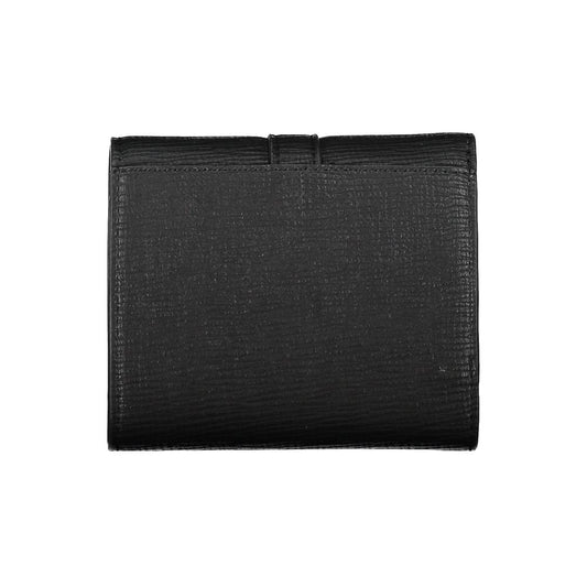 Tommy Hilfiger Nero Polyurethane Women Wallet - ClickThatClicks 