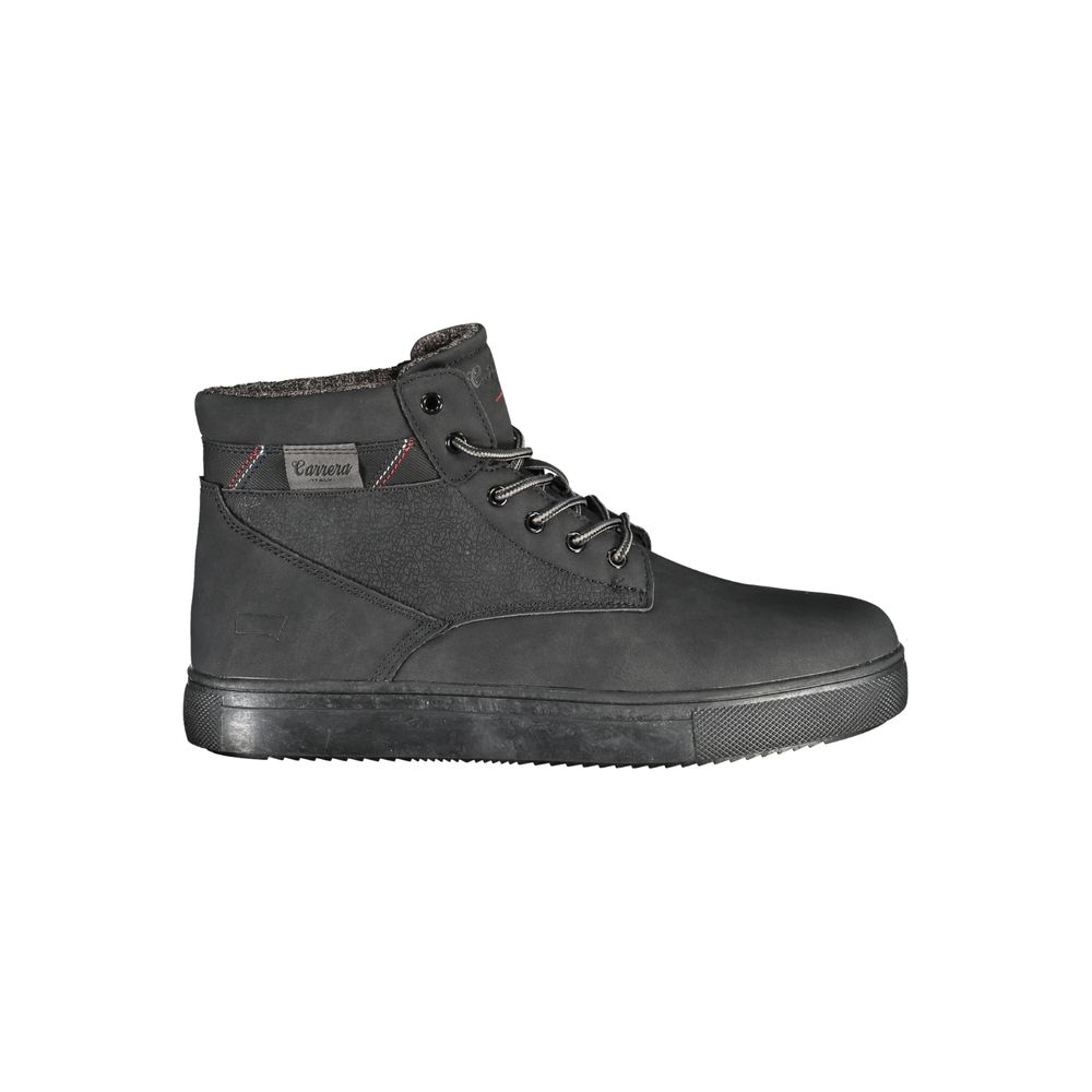 Carrera Black Polyurethane Men's Ankle Boot - ClickThatClicks 