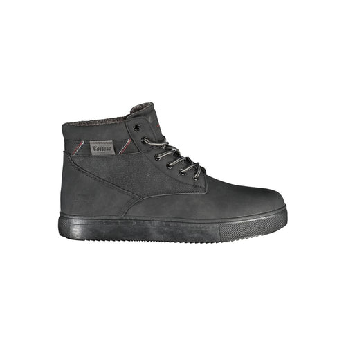Carrera Black Polyurethane Men's Ankle Boot - ClickThatClicks 