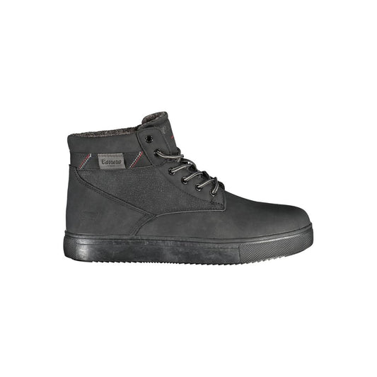 Carrera Black Polyurethane Men's Ankle Boot - ClickThatClicks 