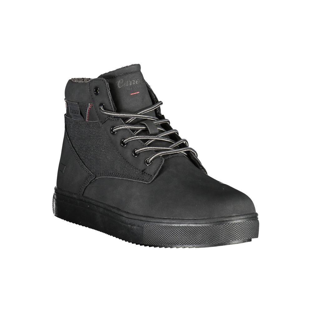 Carrera Black Polyurethane Men's Ankle Boot - ClickThatClicks 