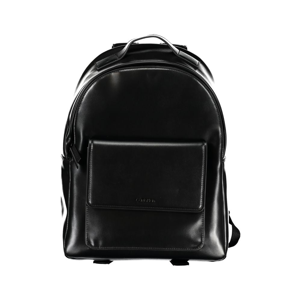 Calvin Klein Elegant Black Urban Backpack with Laptop Compartment - ClickThatClicks 