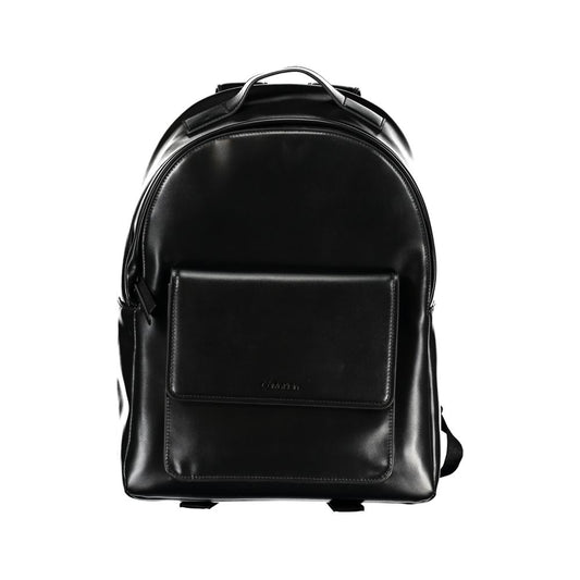 Calvin Klein Elegant Black Urban Backpack with Laptop Compartment - ClickThatClicks 