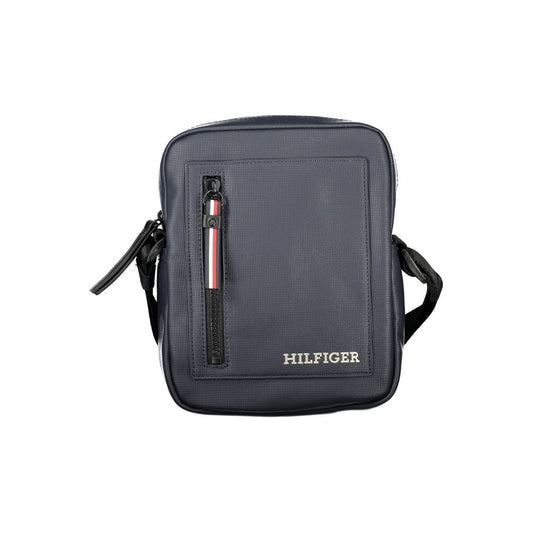 Tommy Hilfiger Blu Poliuretano Men's Shoulder Bag - ClickThatClicks 