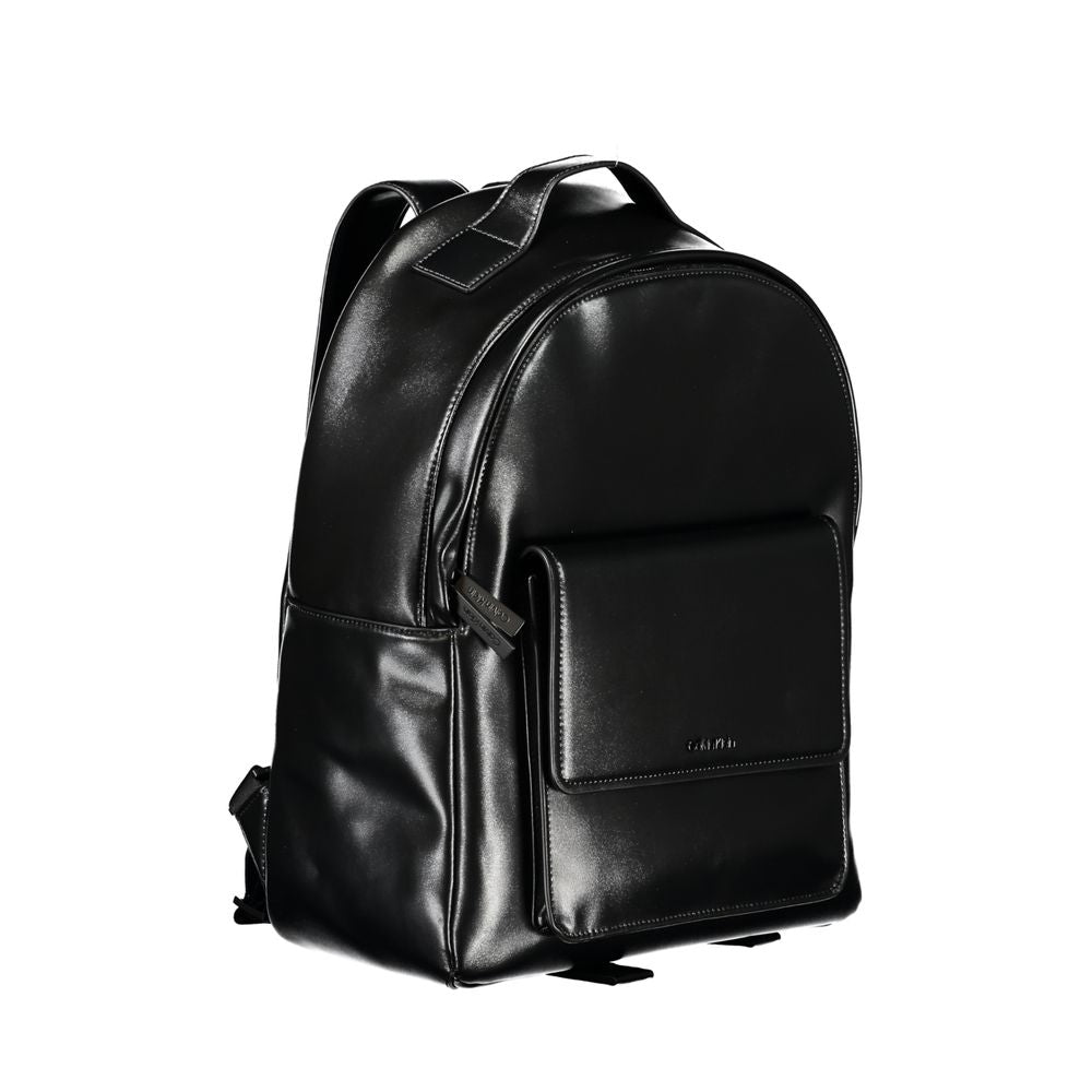 Calvin Klein Elegant Black Urban Backpack with Laptop Compartment - ClickThatClicks 
