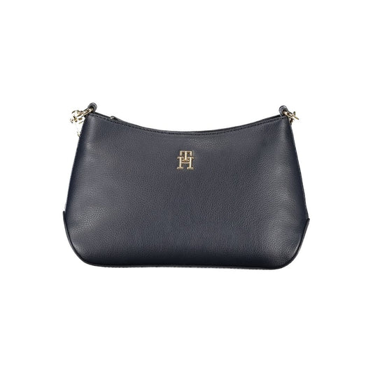 Tommy Hilfiger Blue Polyester Women Shoulder Bag - ClickThatClicks 