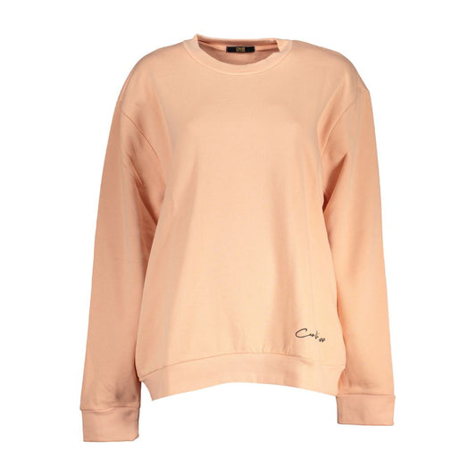 Cavalli Class Rosa Polyester Women's Sweatshirt - ClickThatClicks 
