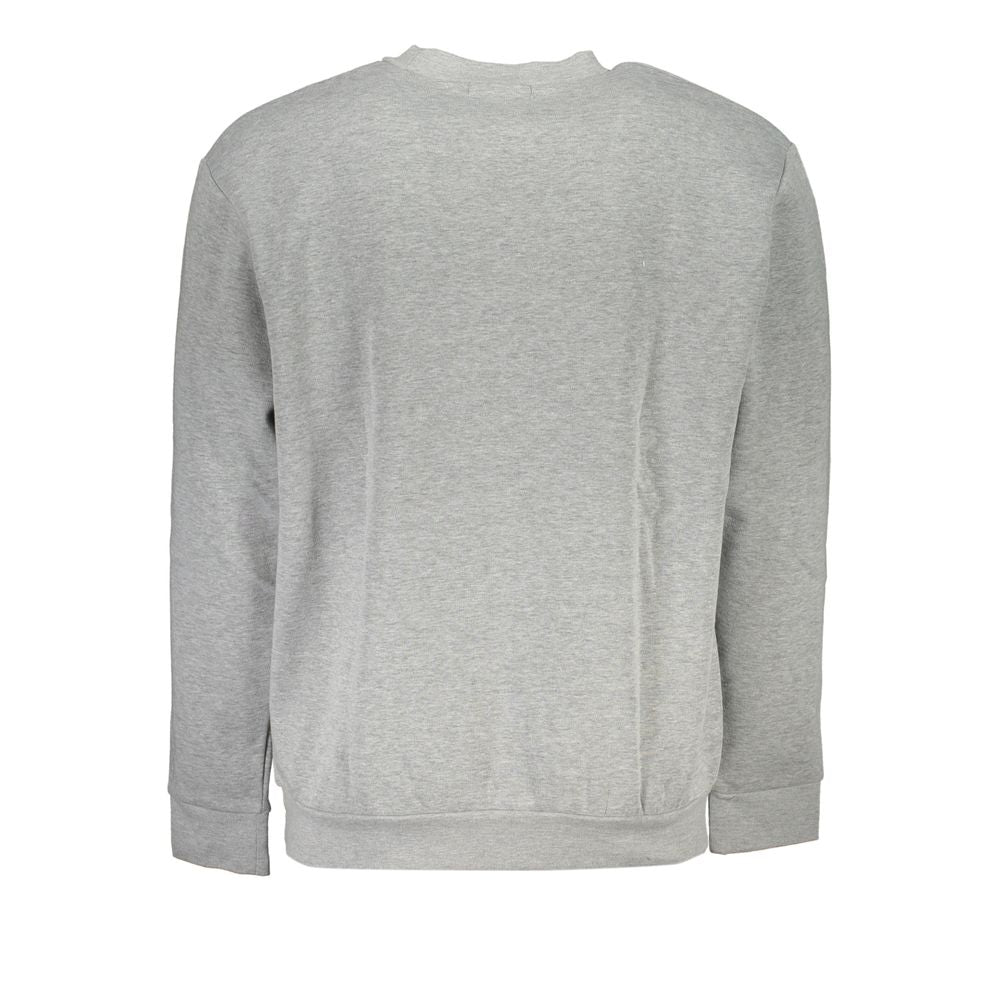 Cavalli Class Gray Cotton Men Sweater - ClickThatClicks 