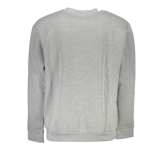 Cavalli Class Gray Cotton Men Sweater - ClickThatClicks 
