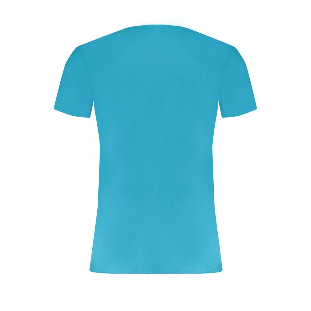 Trussardi Azzurro Cotton Men T-Shirt - ClickThatClicks 