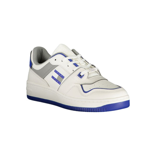 Tommy Hilfiger Royal Blue Polyurethane Men Sneaker - ClickThatClicks 