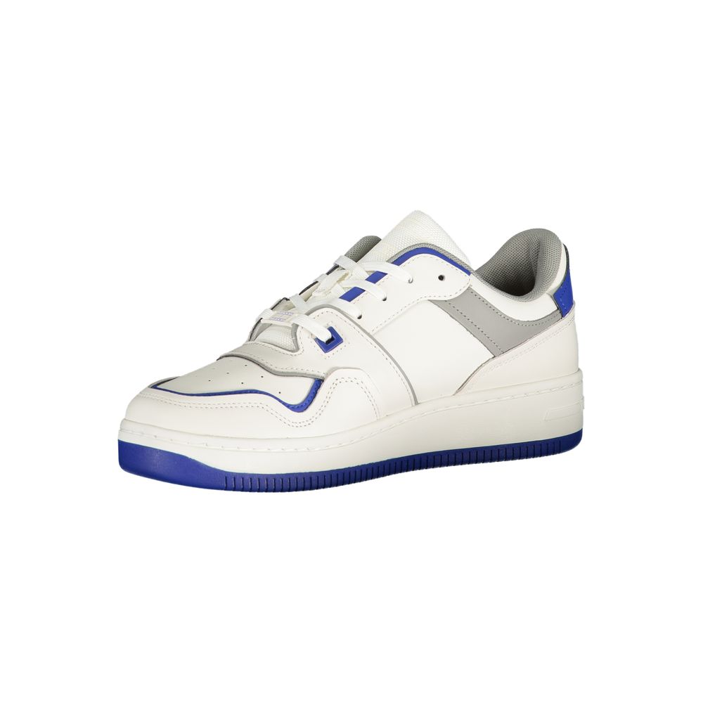 Tommy Hilfiger Royal Blue Polyurethane Men Sneaker - ClickThatClicks 