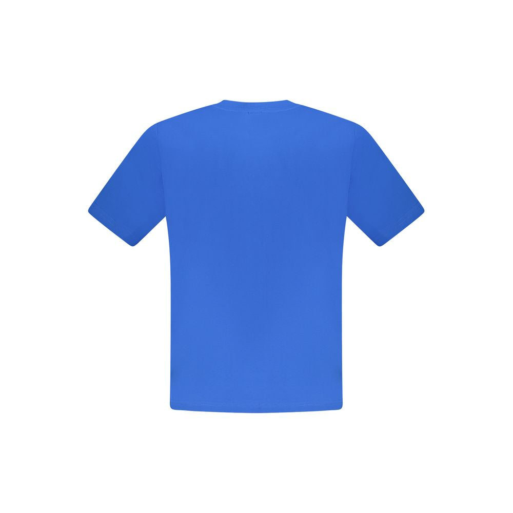 North Sails Blue Cotton Men's T-Shirt - ClickThatClicks 
