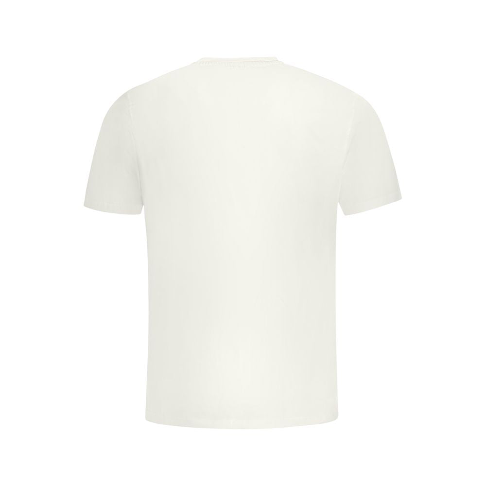 North Sails White Cotton Men's T-Shirt - ClickThatClicks 