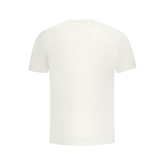 North Sails White Cotton Men's T-Shirt - ClickThatClicks 