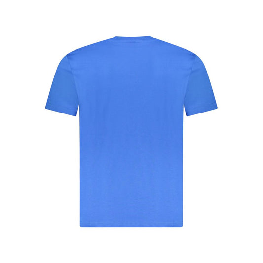 North Sails Blue Cotton Men's T-Shirt - ClickThatClicks 