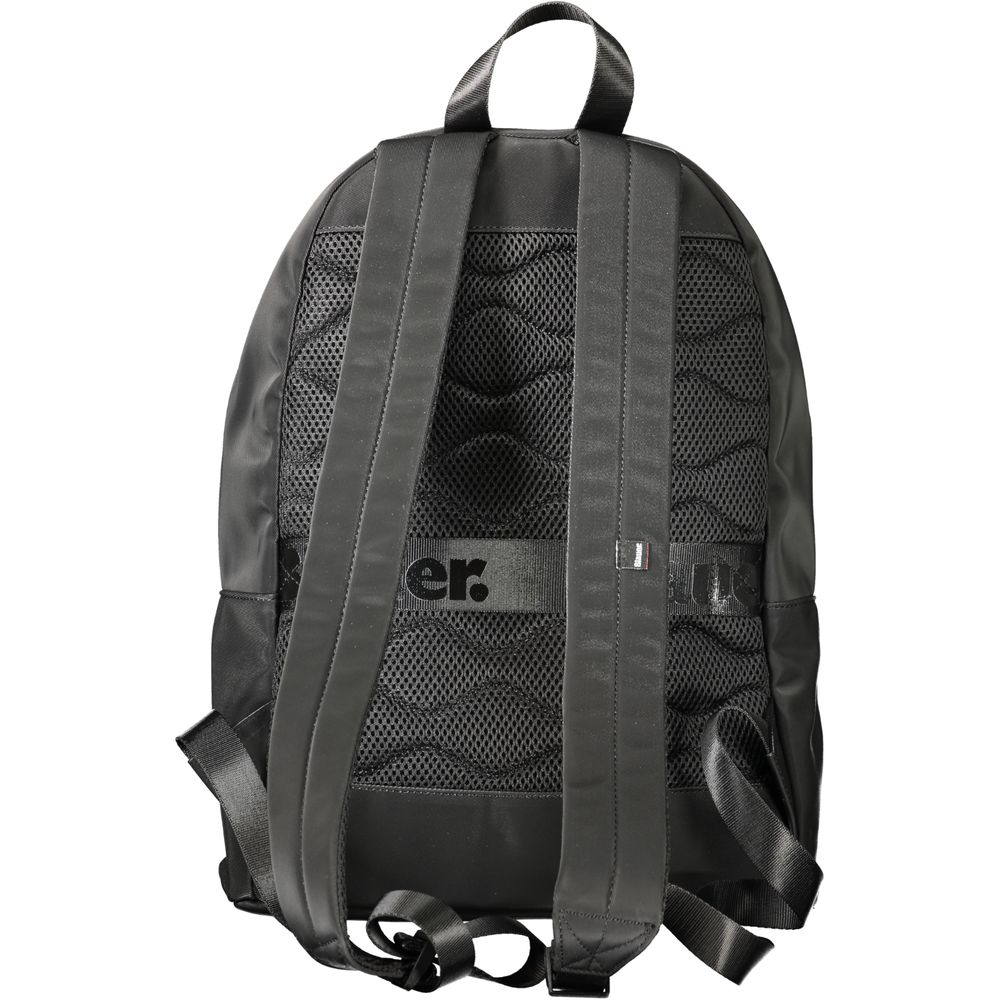 Blauer Black Polyester Men Backpack - ClickThatClicks 