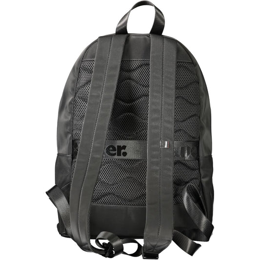 Blauer Black Polyester Men Backpack - ClickThatClicks 
