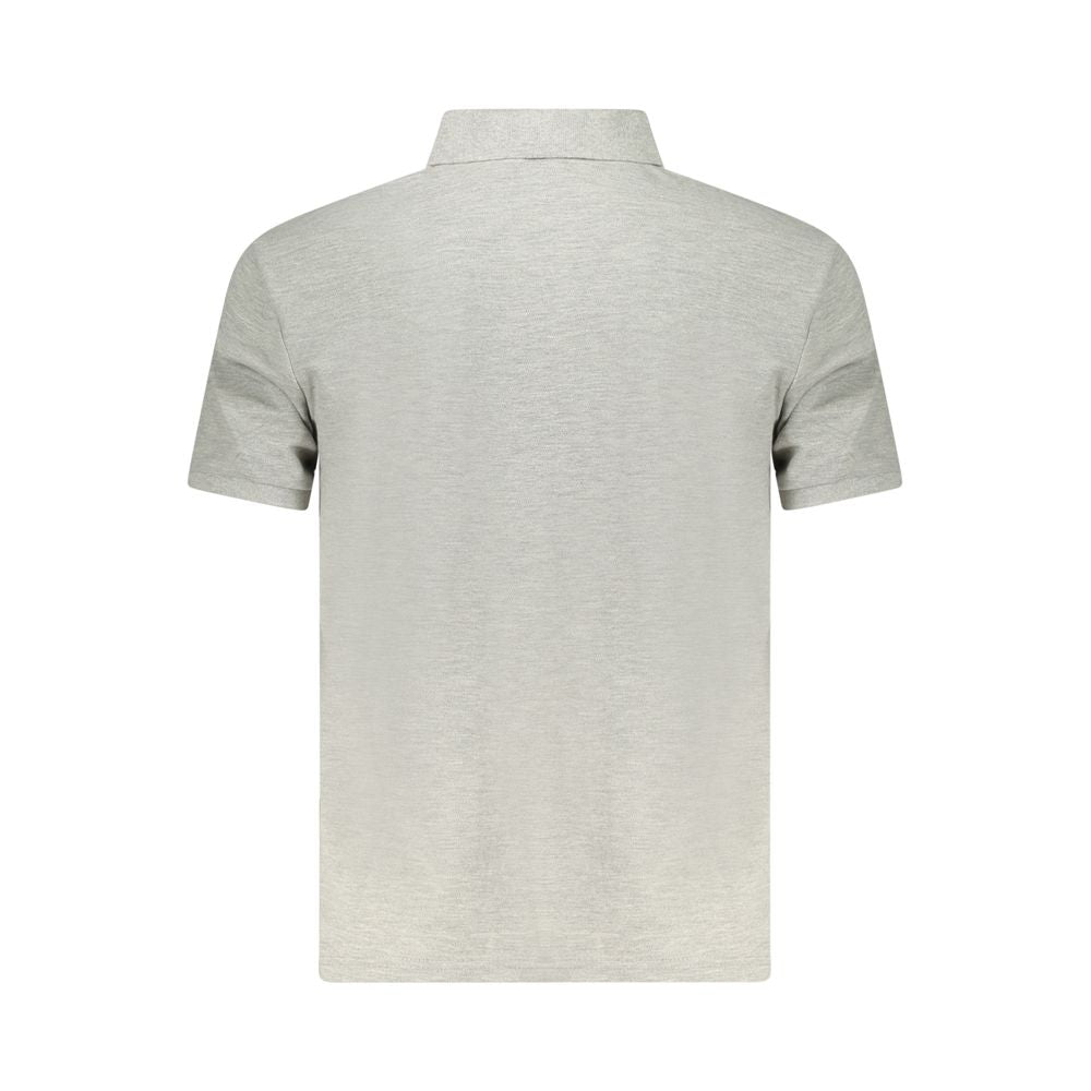 North Sails Grigio Cotton Men Polo - ClickThatClicks 