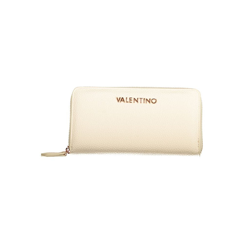 Mario Valentino Beige Polyethylene Wallet