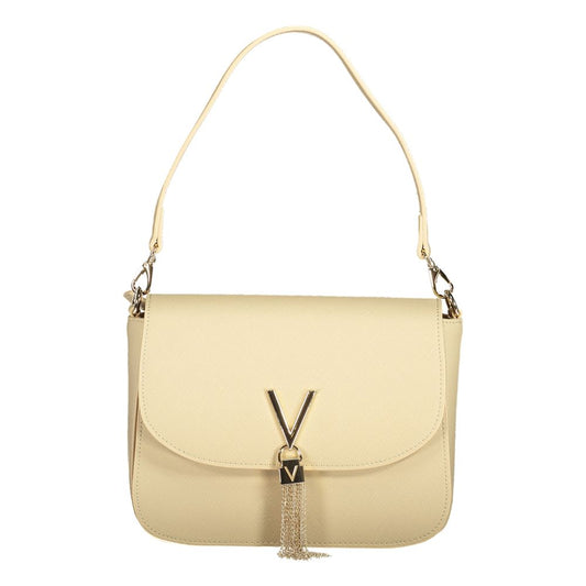 Mario Valentino Beige Polyurethane Women Handbag - ClickThatClicks 