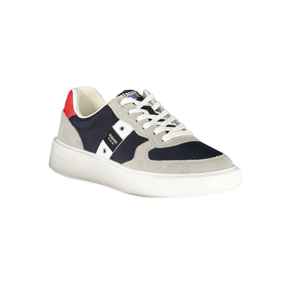 Blauer Blue Polyurethane Men Sneaker - ClickThatClicks 