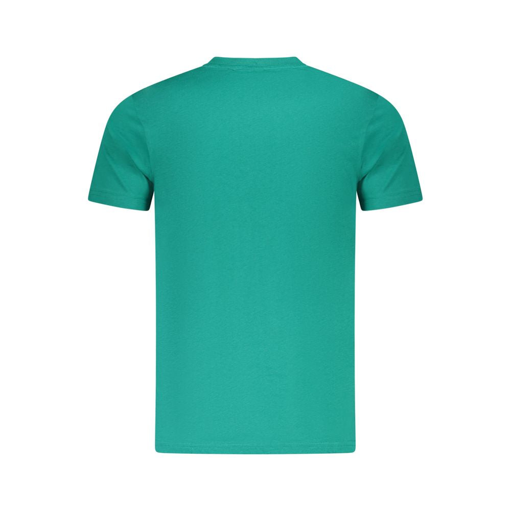 Cavalli Class Verde Cotton Men T-Shirt - ClickThatClicks 