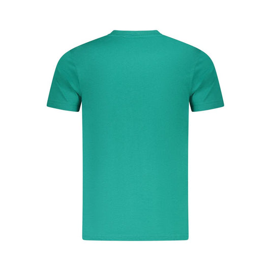 Cavalli Class Verde Cotton Men T-Shirt - ClickThatClicks 