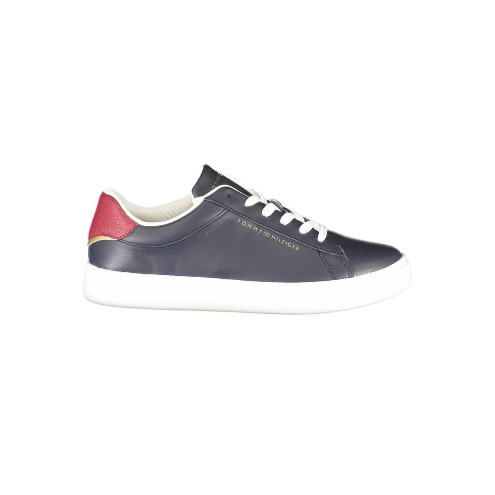 Tommy Hilfiger Blue Polyurethane Women Sneaker - ClickThatClicks 