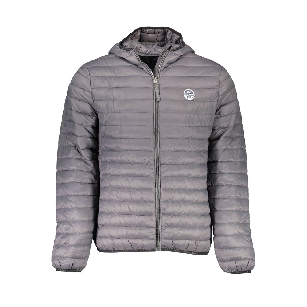 North Sails Grigio Polyamide Men's Jacket - ClickThatClicks 