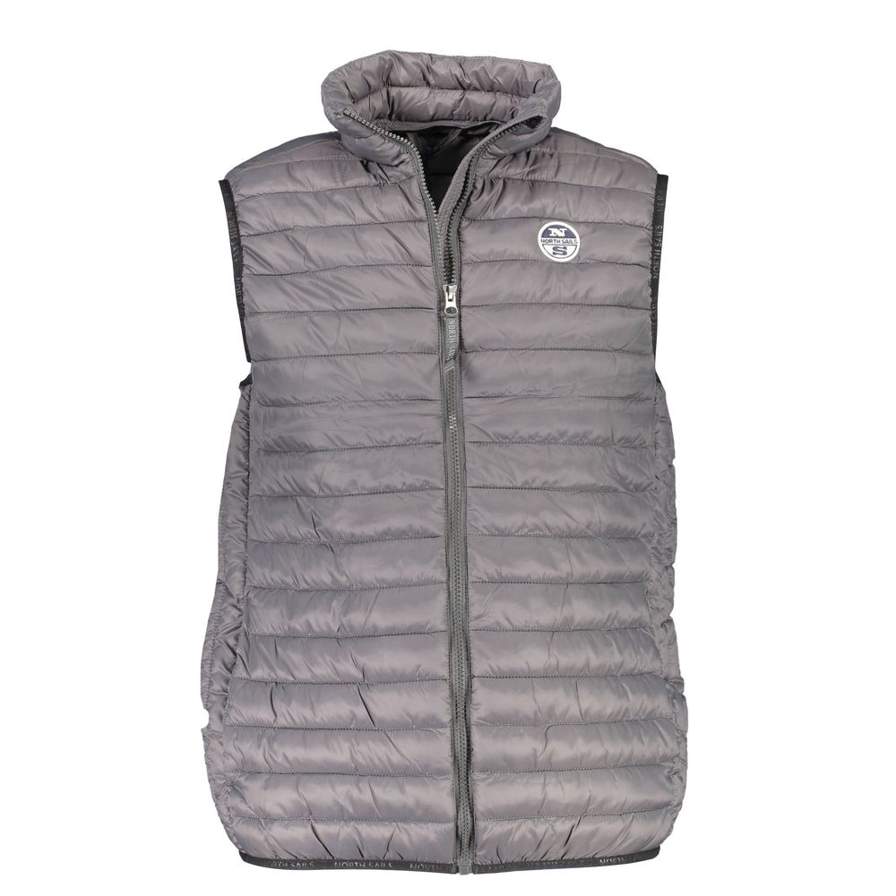 North Sails Grigio Poliammide Mens Vest - ClickThatClicks 