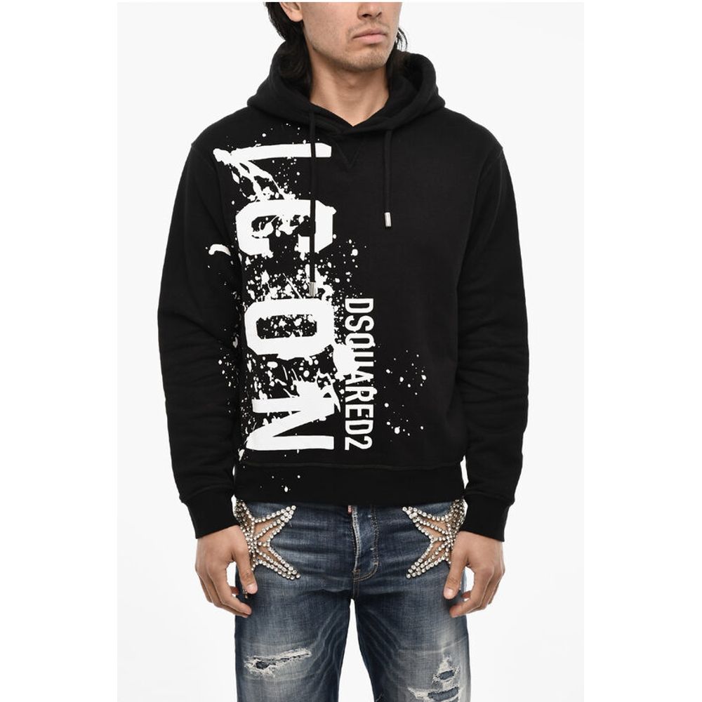 Dsquared² Frontal Maxi Monogram Hoodie