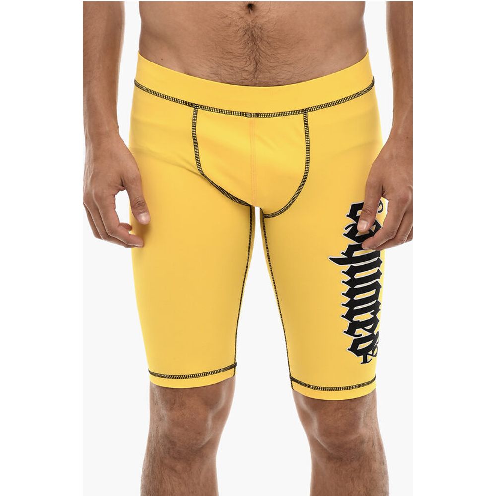 Dsquared² Biker Shorts GOTHIC With Logo Print