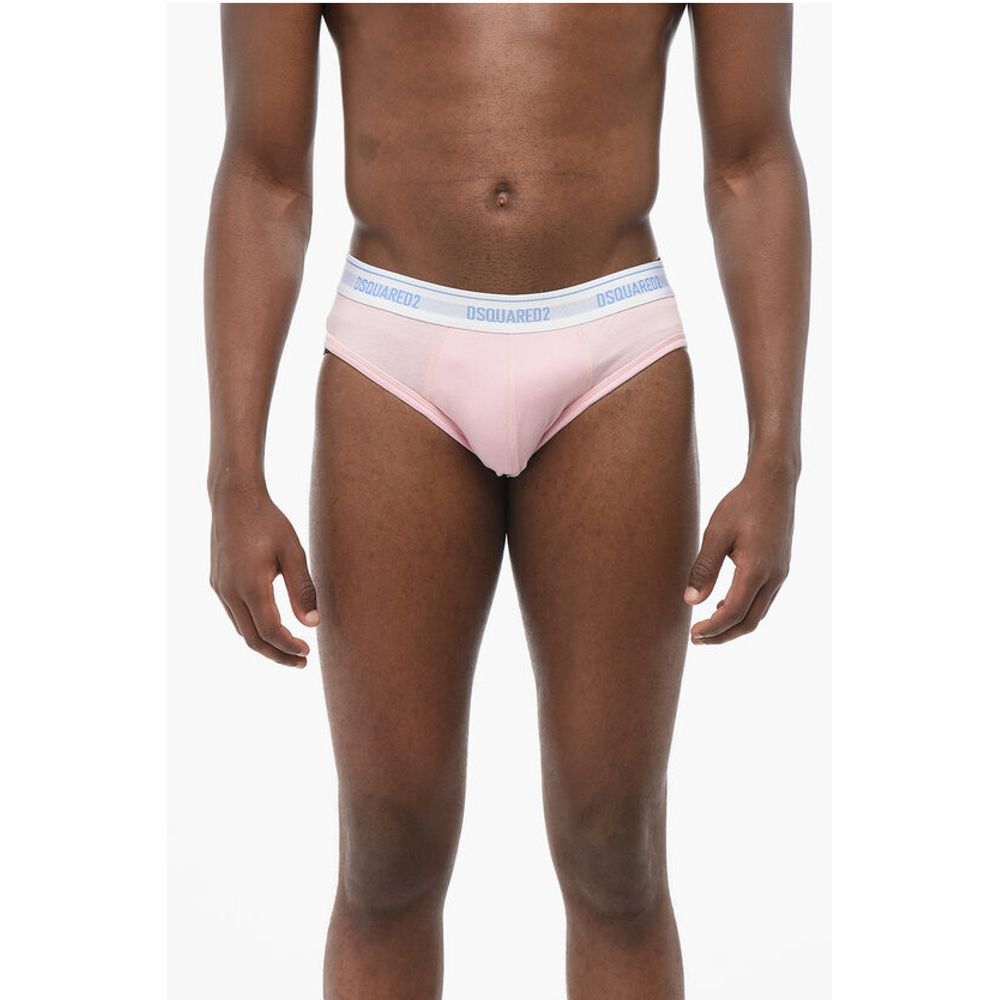Dsquared² Stretch Cotton Slip with Logoed Waistband