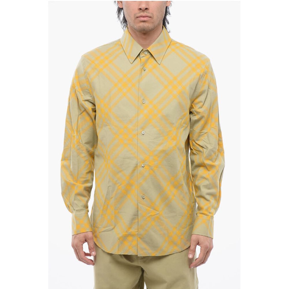 Burberry Cotton Checkered Shirt