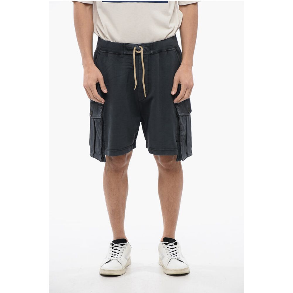Dsquared² Brushed-cotton Cargo Shorts with Drawstring