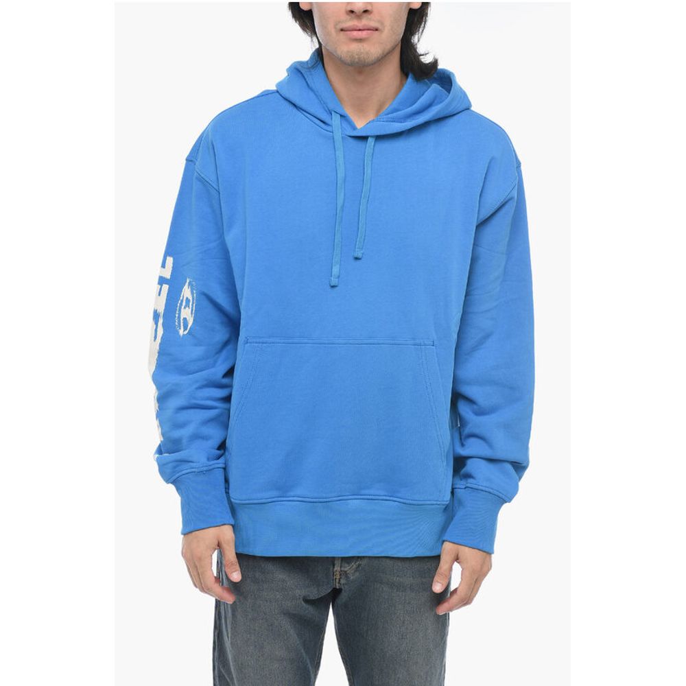 Diesel Brushed Cotton S-MACS-G7 Printed Hoodie