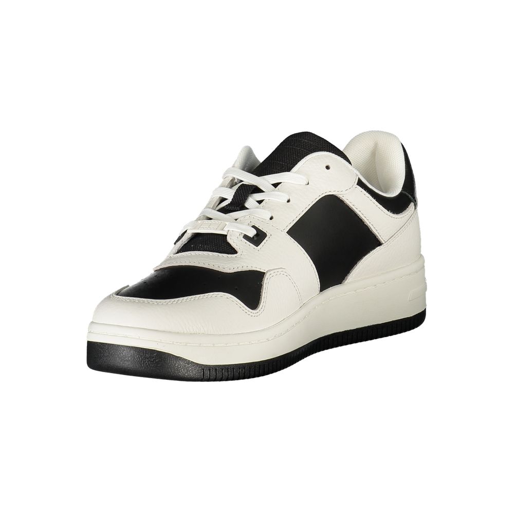 Tommy Hilfiger Bianco Polyurethane Men Sneaker - ClickThatClicks 