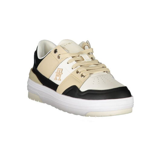 Tommy Hilfiger Bianco Leather Women Sneaker - ClickThatClicks 